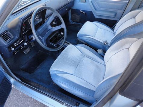 Hatch Heaven » 1988 Dodge Omni interior