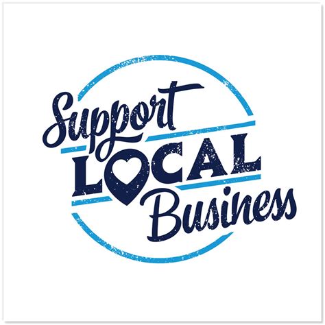 Support Local Business Stickers - Etsy