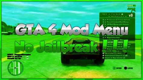 GTA 4 OFW MOD MENU{PS3} - YouTube