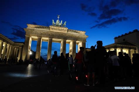 Night scenery in Berlin, Germany - Xinhua | English.news.cn