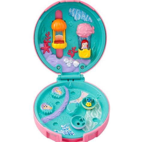 Polly Pocket Tokyo Disney Exclusive Ariel Mermaid Playset Compact Toy ...