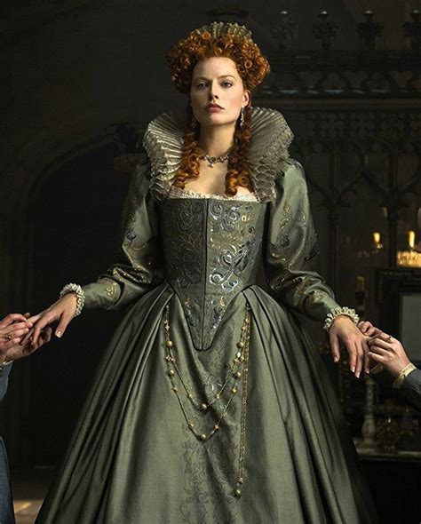 Mary Queen of Scots (2018) - Margot Robbie | Elizabethan fashion, Mary ...