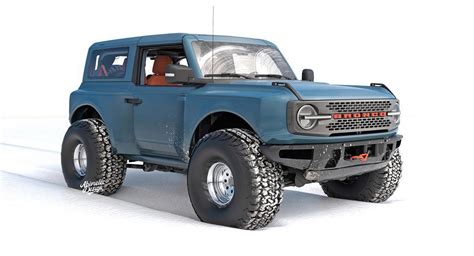 2022 Ford Bronco Rendered As The Ultimate Arctic Off-Road Weapon ...