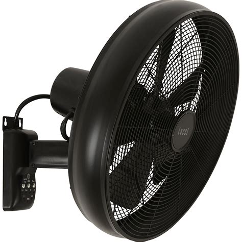 Wall fan with remote control: HxWxD 460 x 460 x 350 mm | kaiserkraft IE