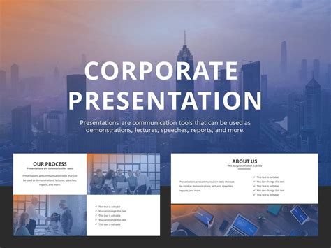 Free Company Profile PowerPoint Templates & Presentation Slides