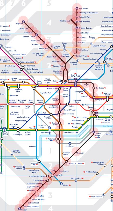 Northern Line Map London Underground Tube 861 | The Best Porn Website