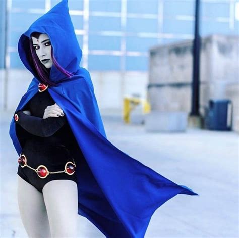 Raven Teen Titans Cosplay Set Custom Costume Blue Cloak - Etsy Finland