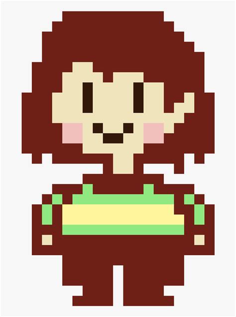 Undertale Chara Pixel Art