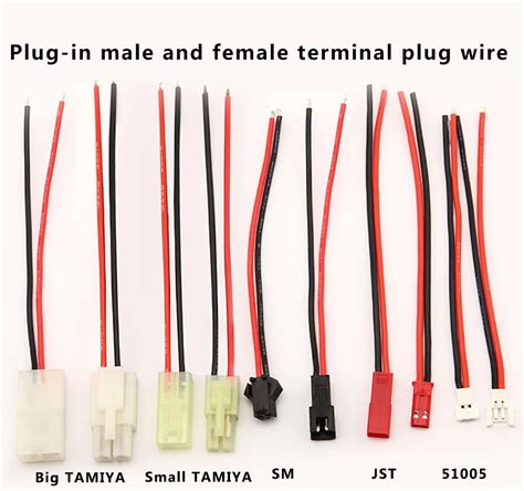 Hobby RC Model Vehicle Body Parts & Interior SM 2Pin to Tamiya 20AWG ...