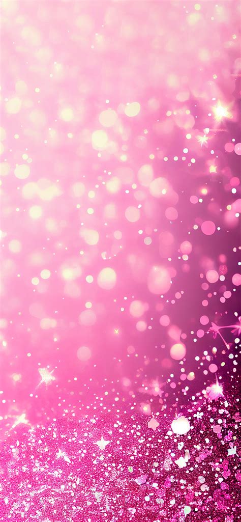 Pink Glitter Background For Iphone