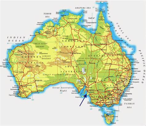 Mapas de Adelaide - Austrália | MapasBlog