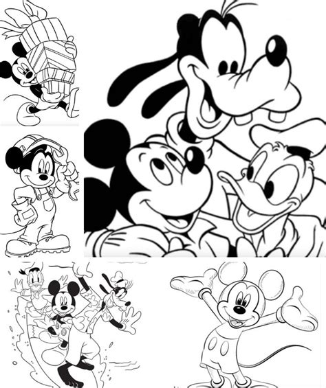 30+ Best Free Mickey Mouse Coloring Pages - Magical Adventure Guide