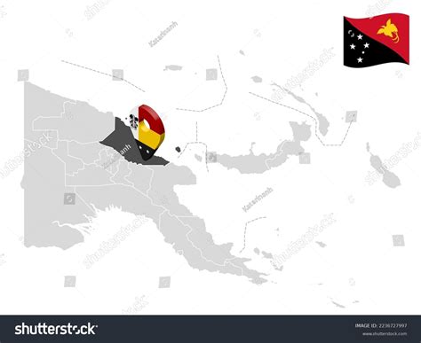 Location Madang Province On Map Papua Stock Vector (Royalty Free ...