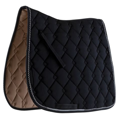 Roma® Ecole Double Diamond Dressage Saddle Pad in Dressage/Square Cut ...