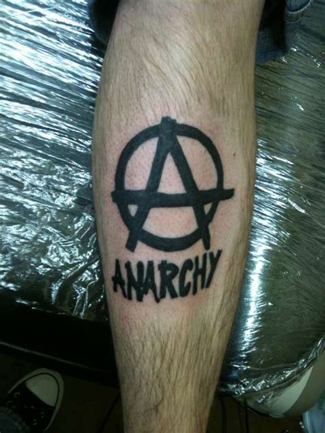 Anarchy Tattoo Designs, Ideas and Meaning | Tattoos For You