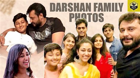 Darshan Wife & Son Recent Photos | Challenging Star Darshan Family ...