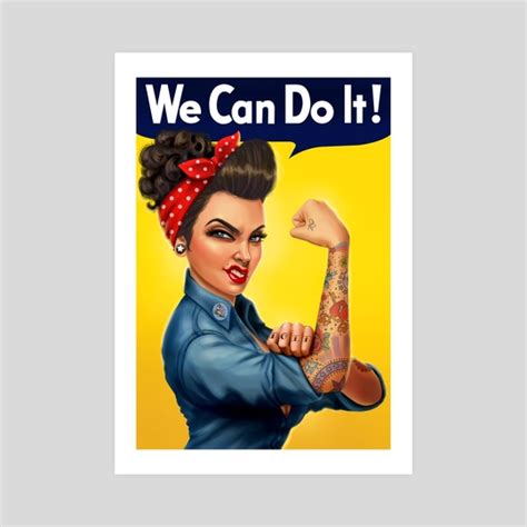 Rosie The Riveter Poster