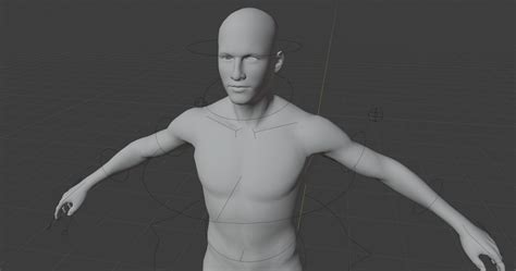 ArtStation - Male Base Mesh Rigged 7.4k faces (OBJ DAE FBX X3D BLEND ...