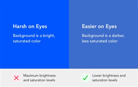 Why You Should Avoid Bright, Saturated Background Colors