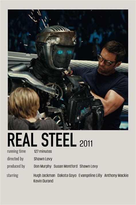 Real steel movie poster – Artofit