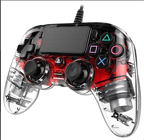 Buy Nacon PS4 Red Wired Compact Controller Red - Cheap - G2A.COM!