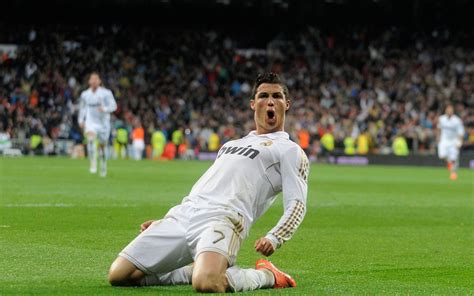 Cristiano Ronaldo Celebrating 1440 x 900 widescreen Wallpaper