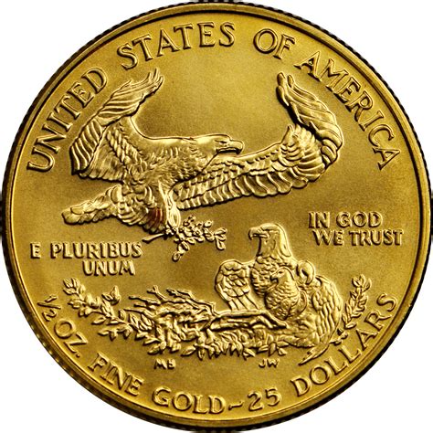 Value of 1987 $25 Gold Coin | Sell .5 OZ American Gold Eagle