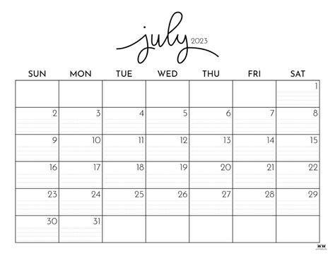 Calendar 2023 July – Get Calendar 2023 Update