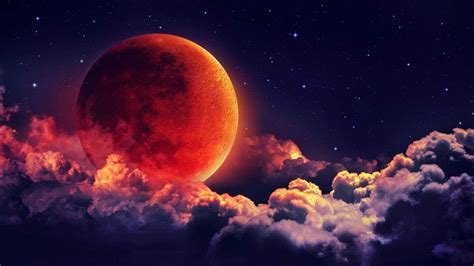 Red eclipse wallpaper - fergym