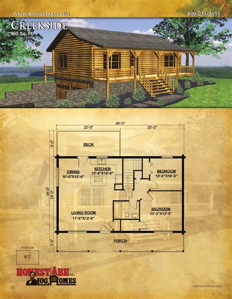 Honest Abe Log Homes, Floor Plan Catalog by Honest Abe Log Homes - Issuu