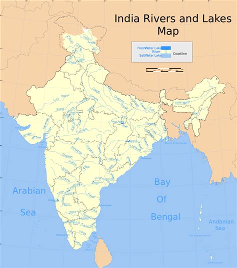 List of major rivers of India - Wikipedia