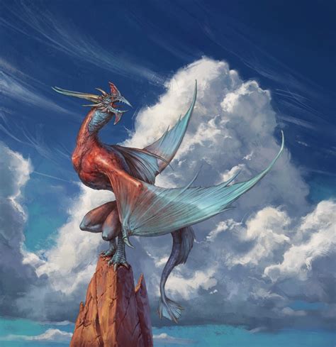 ArtStation - Cockatrice Design, Dariusz Kieliszek | Fantasy creatures ...