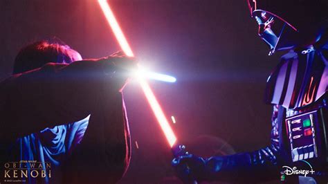 Download Obi Wan Kenobi Lightsaber Duel Wallpaper | Wallpapers.com