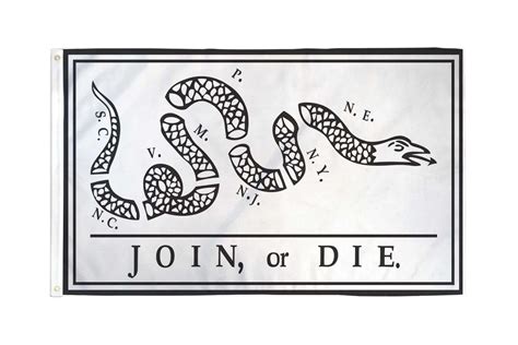 Join Or Die Flag