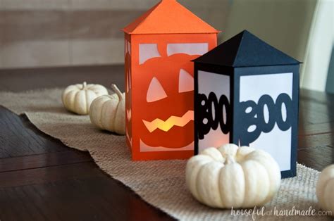 DIY Paper Halloween Lanterns • Crafting my Home