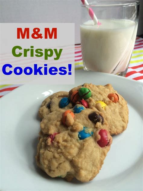 M&M's® Crispy Cookies-a Yummy and Easy Treat! - Good Food and Family Fun