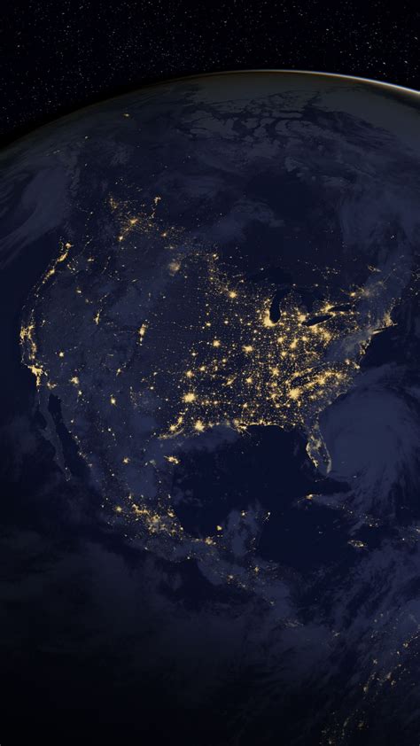 iPhone Wallpaper HD City Lights of the Americas | Фоновые изображения ...