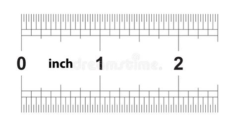 Ruler 2 Inches Imperial. the Division Price is 1/32 Inch. Ruler Double ...