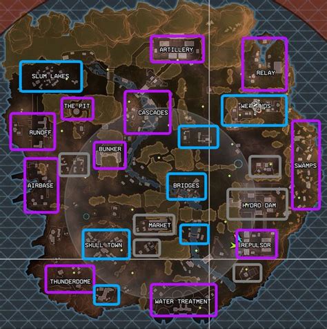 Apex Legends map: Loot tiers and tips for every location | PC Gamer