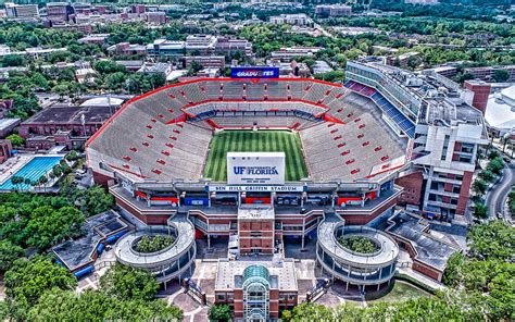 Ben Hill Griffin Stadium, The Swamp, american football stadium ...