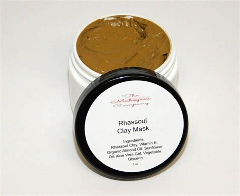 Face Mask Rhassoul Clay Mask All Natural - Etsy