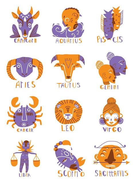 Animated Zodiac Signs Inspired by African Masks and Animals