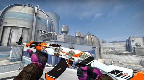 StatTrak™ AK-47 | Asiimov (Factory New) 0.0698 HellRaisers Holo +3x ...