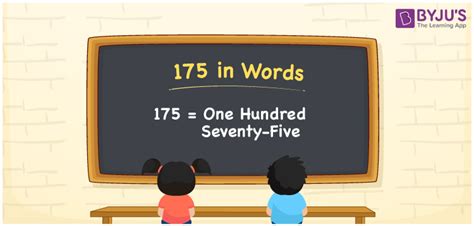 175 in Words | Write Spelling of 175 in words