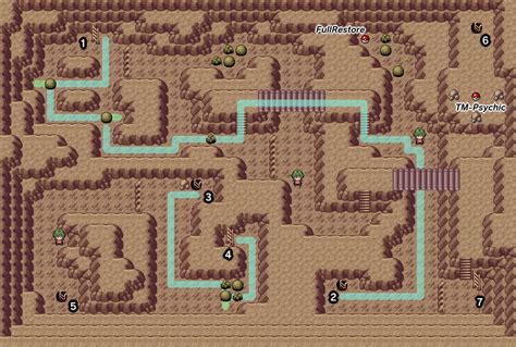 Pokemon emerald victory road map