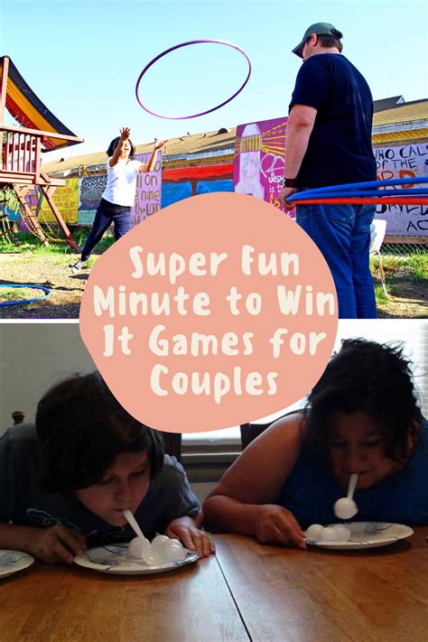 Minute to Win It Games for Couples Night - Peachy Party | Minute to win ...