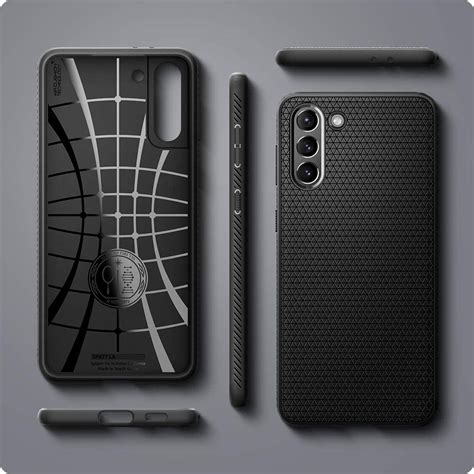 Galaxy S21 Liquid Air Case by Spigen - Matte Black