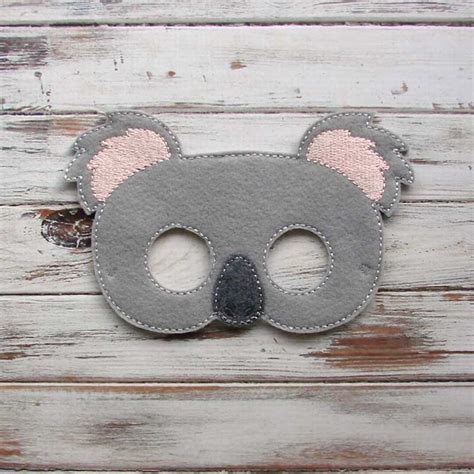 Koala Bear Mask, Australian Bear, Animal Mask, Pretend Play, Dress Up ...