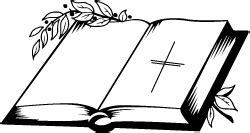 Bible clipart black and white free clipart images clipartcow – Clipartix