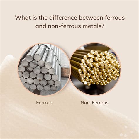 What’s the difference between ferrous and a non-ferrous metal ...